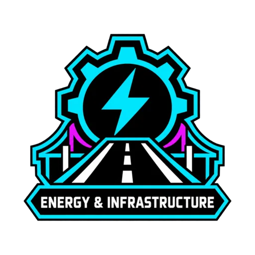 Energy and infrastructure emblem